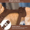 Lightweight Dog Harness - Brown