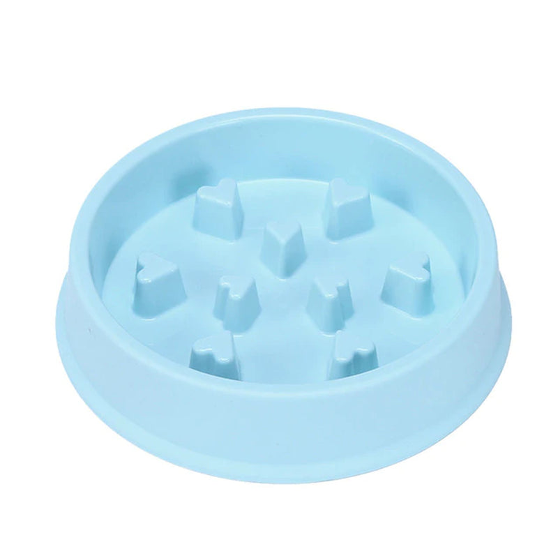 Pet Slow Food Bowl Small Dog Choke-Proof Bowl Non-Slip Slow Food Feeder Dog Rice Bowl Pet Supplies Available for Cats and Dogs