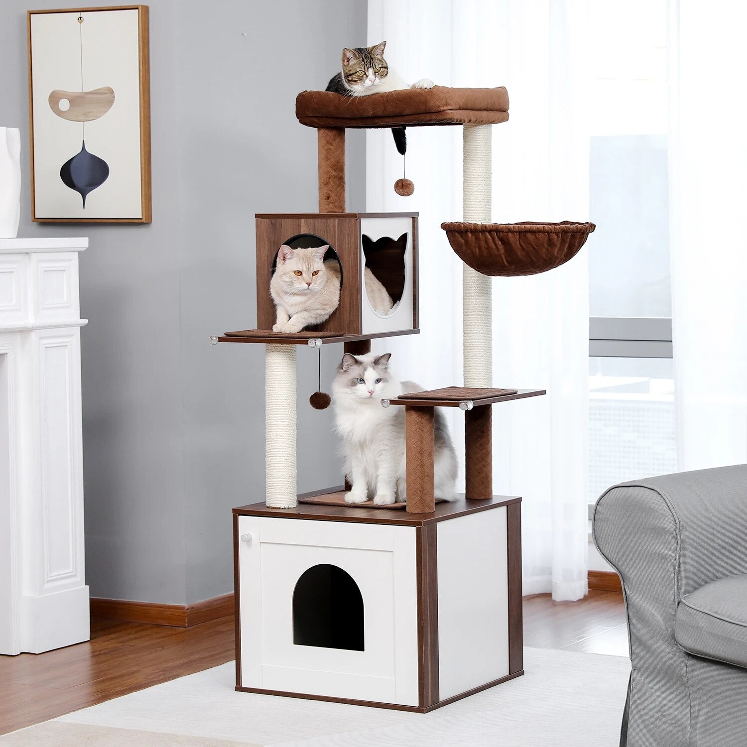 Luxury Cat Tree Combo