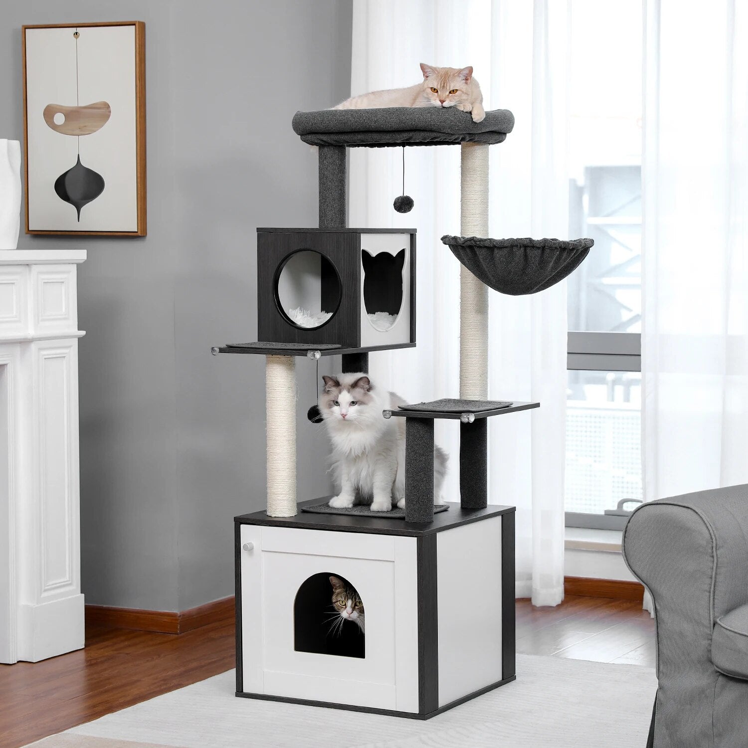 Luxury Cat Tree Combo