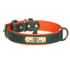 Personalized PU Leather Dog Collar 