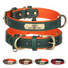 Personalized PU Leather Dog Collar 