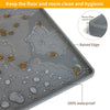 Pet Placemat Dog Food Bowl Mat Cat Feed Mat Cat Dog Drinking Feeding Placemat Silicone Waterproof Pet Bowl Pad Feeder Mats