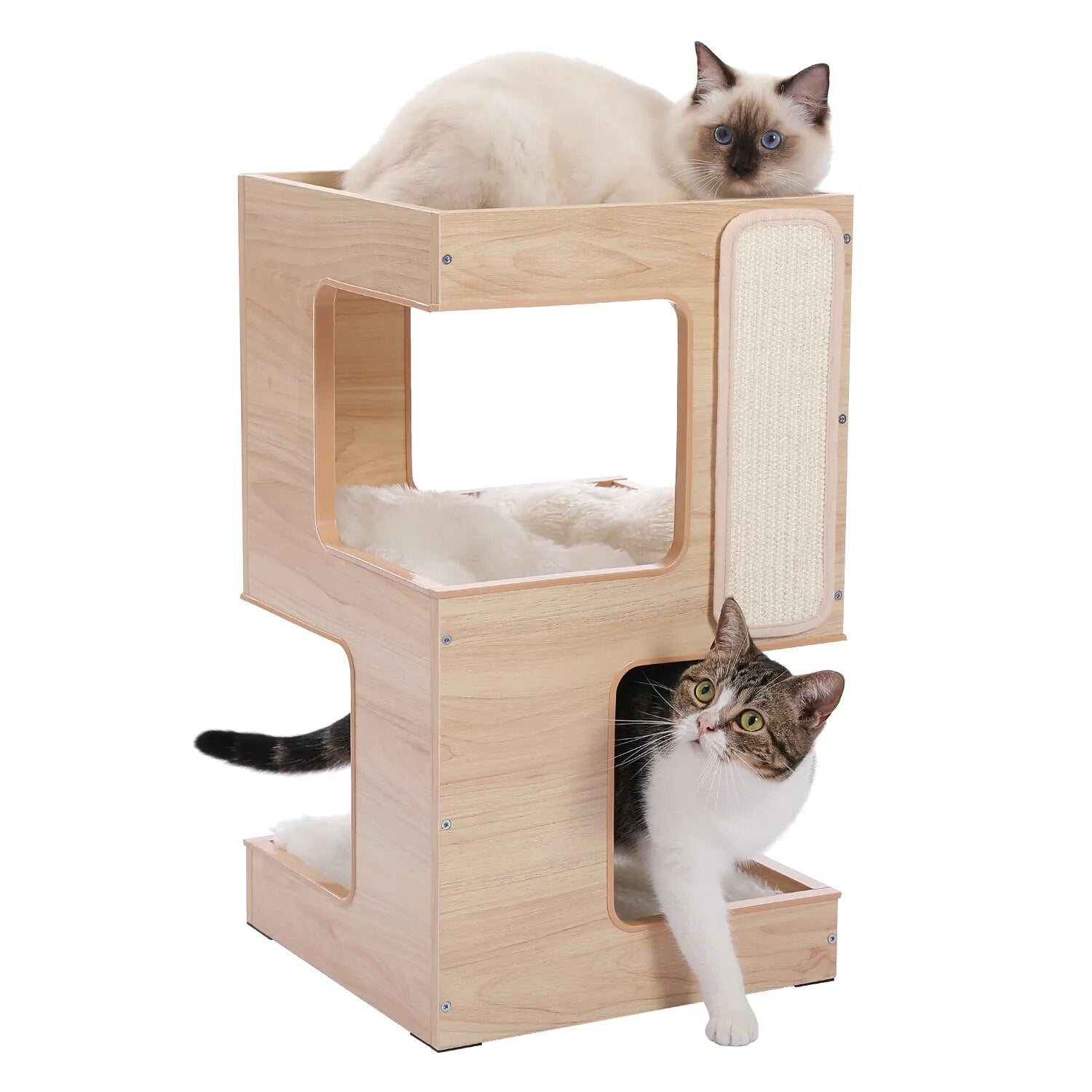 Minimalist Hidden Cat Tree 