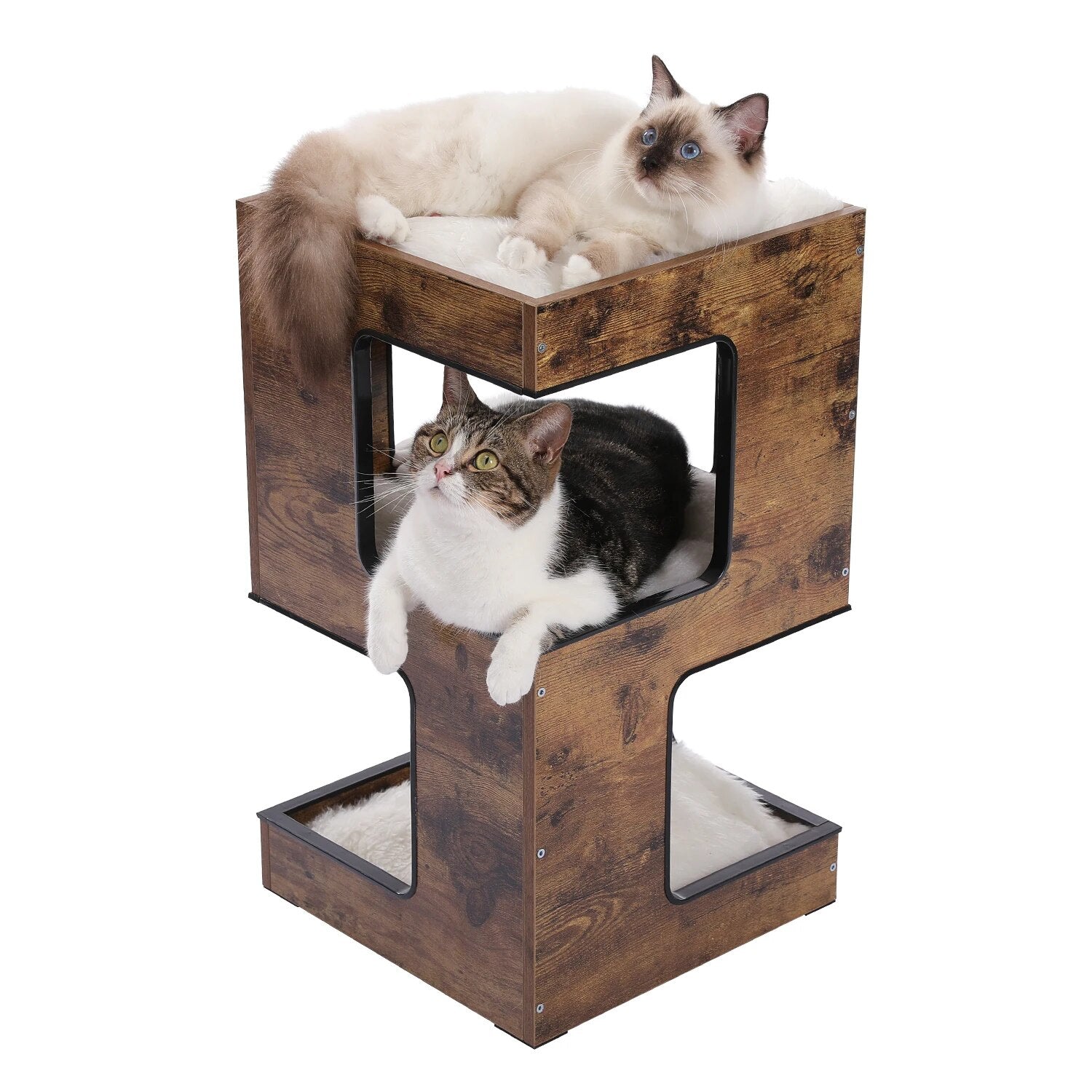 Minimalist Hidden Cat Tree 