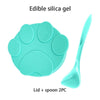 Portable Silicone Dog Cat Canned Lid Dog 2-In-1Food Sealer Spoon Pet Food Cover Storage Fresh-Keeping Lids Bowl Dog Accessories