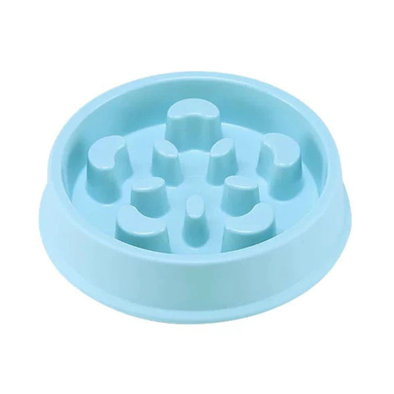 Pet Slow Food Bowl Small Dog Choke-Proof Bowl Non-Slip Slow Food Feeder Dog Rice Bowl Pet Supplies Available for Cats and Dogs